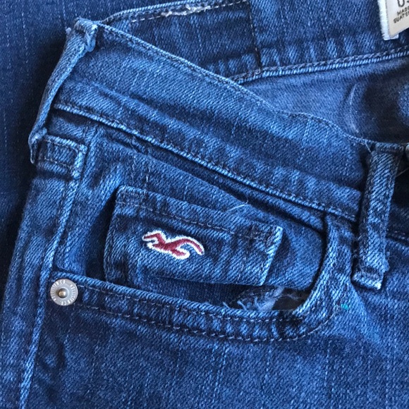 Hollister Dark Wash Straight Jeans - Picture 4 of 6